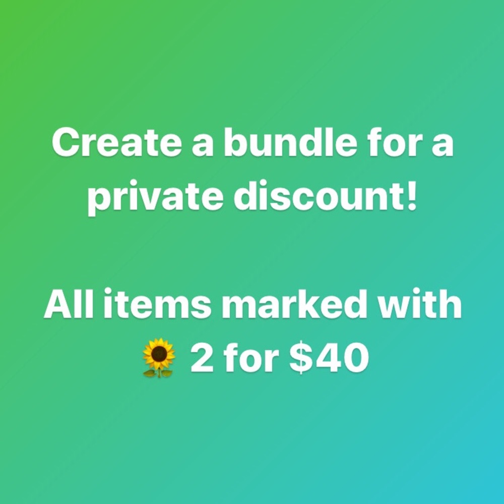 Discounts for you 😃